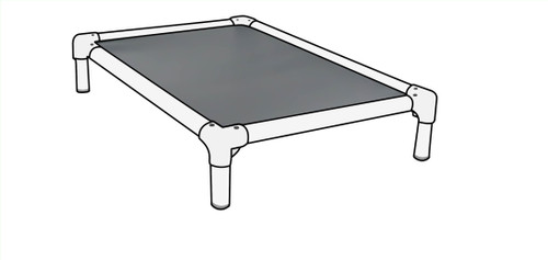 Replacement fabric on a Kuranda Bed