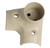 bottom corner replacement part for pvc bed, almond color