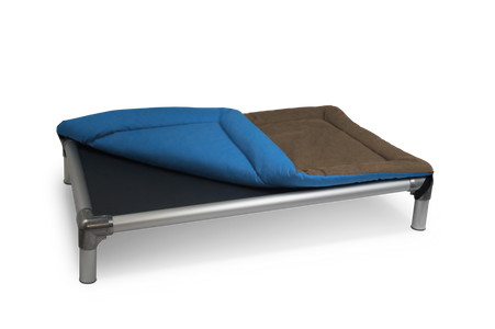 1 side Royal and 1 side Coffee colors Custom Cordura Pad in the 50x36 size