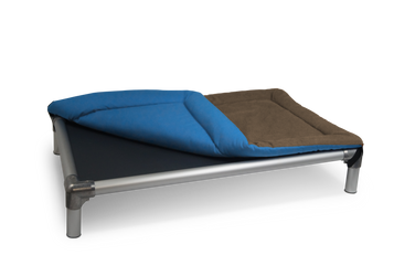 1 side Royal and 1 side Coffee colors Custom Cordura Pad in the 50x36 size